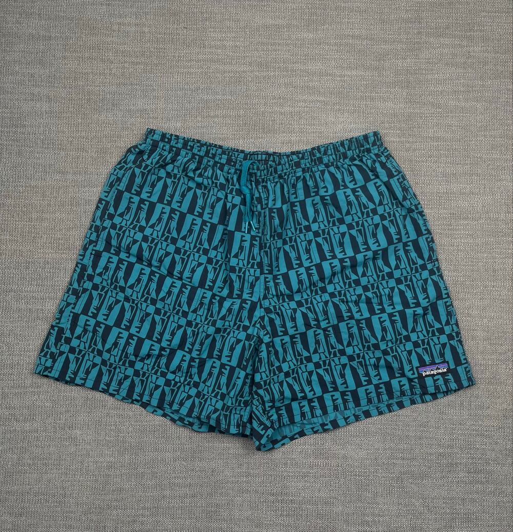 Patagonia Baggies Shorts Men's Medium Blue Penguin Squawk 5” Performance